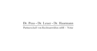 Dr. Peus Dr. Leuer Dr. Haarmann Partnerschaft von Rechtsanwälten mbB ∙ Notar